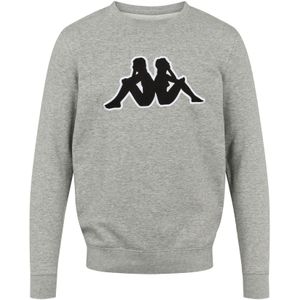 KAPPA Trui 'Airvit'  grijs / zwart / wit