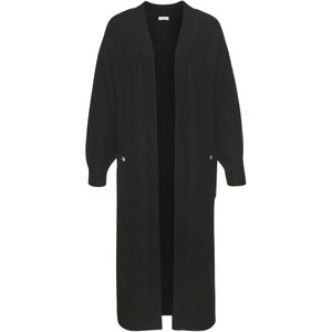 Lascana - Lang Vest - Zwart - Heerlijk Zacht Breisel