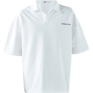 VAMOS CLO Shirt  zwart / offwhite