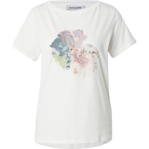 MORE & MORE Shirt  petrol / sering / rosa / wit