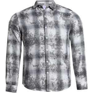 Campus Sutra Overhemd 'Kinley'  grijs / offwhite