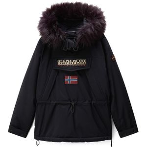 NAPAPIJRI Tussenjas 'Skidoo 2.0'  beige / chocoladebruin / oranje / zwart