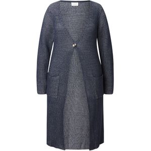 Ulla Popken Gebreid vest  marine