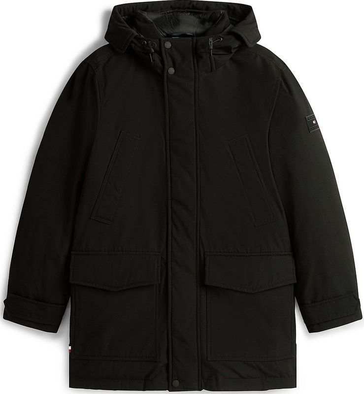 TOMMY HILFIGER Tussenparka  zwart