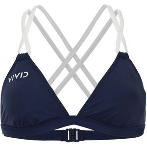 VIVID Bikinitop  nachtblauw / natuurwit
