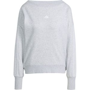 ADIDAS SPORTSWEAR Sportief sweatshirt  grijs gemêleerd / wit
