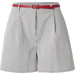 Guido Maria Kretschmer Women Bandplooibroek 'Falda'  marine / wit