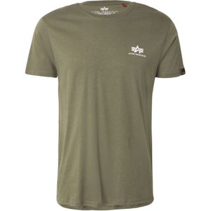 Alpha Industries - Backprint T-shirt - Katoen - Regular Fit - Korte Mouwen