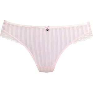 s.Oliver RED LABEL - Beachwear String AMELIE - Rosé - Modieuze Streep-look