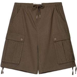 Bershka Cargobroek  donkerbeige