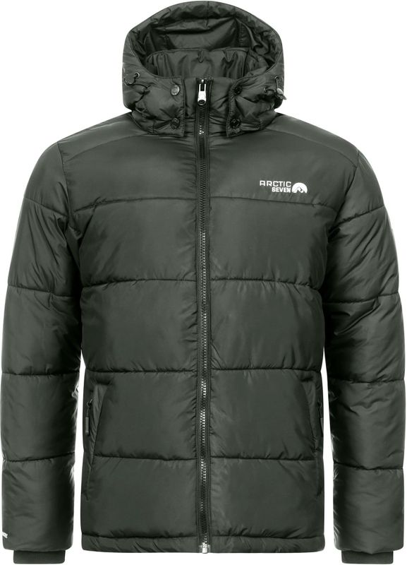 Arctic Seven Heren Winter Puffer Jas AS-333 – Warm, Sportief, Waterafstotend