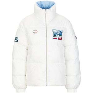 19V69 ITALIA Winterjas 'Joja'  blauw / groen / rood / wit