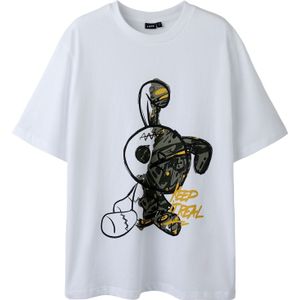 T-shirt - Loose Fit - Korte Mouwen