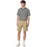 Chino broeken - Effen - Regular Fit - Knielengte - Gevoerde Zoom/Rand