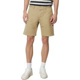 Chino broeken - Effen - Regular Fit - Knielengte - Gevoerde Zoom/Rand