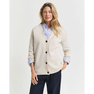 GANT Gebreid vest  crème