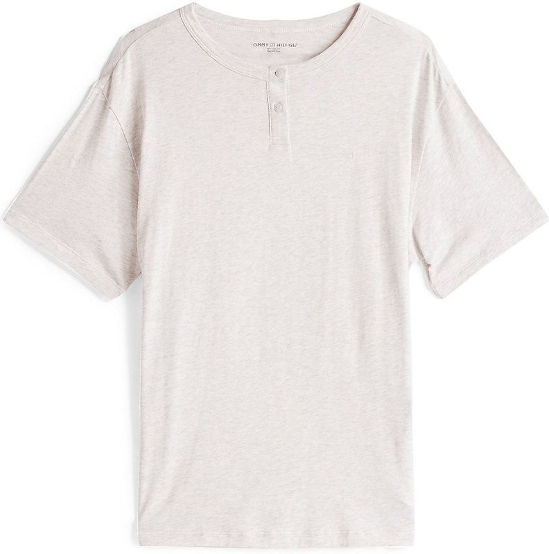 Tommy Hilfiger - Modal Henley T-shirt - Pyjama T-shirt - Korte Mouwen