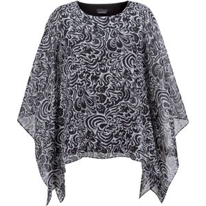 Goldner Blouse  zwart / wit