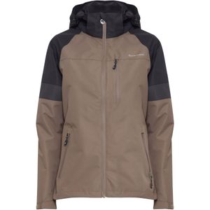 North Bend Functionele jas 'Toana'  taupe / zwart