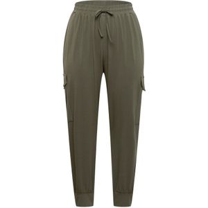 KAFFE CURVE Cargobroek 'KC Sine'  donkergroen