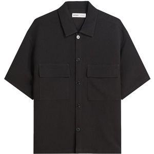 Bershka Overhemd  zwart