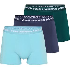 Karl Lagerfeld Boxershorts  blauw / lichtblauw / smaragd