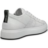 Sneakers - STREET ACE - Effen - Glad Leer - Platte Hak