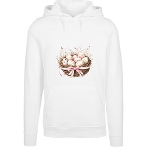 F4NT4STIC Sweatshirt 'Osterei Nest Korb Dekor'  gemengde kleuren / wit