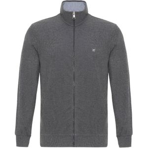 Williot Sweatvest  grijs gemêleerd