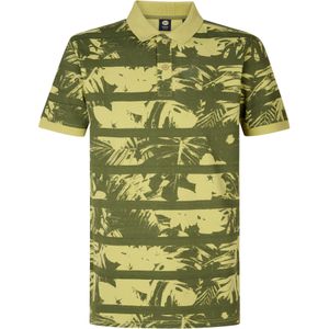 Petrol Industries - Polo - Korte Mouwen - Blauw - Katoen