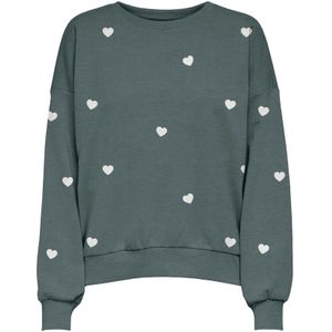 ONLY Sweatshirt 'ONLBROOKE'  spar / wit