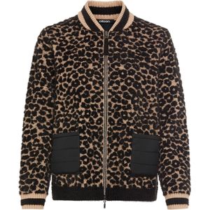 Olsen Gebreid vest  zwart