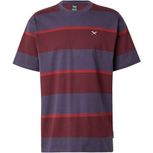 Iriedaily Shirt 'Boldness'  navy / grenadine / karmijnrood