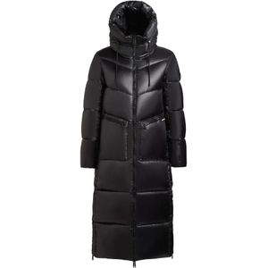 khujo Wintermantel 'Tonia'  zwart