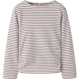NAME IT Shirt  bourgogne / wit