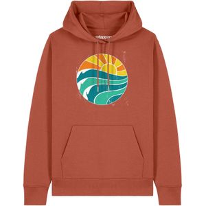 Watapparel Sweatshirt 'Summer Sun'  lichtbruin / gemengde kleuren