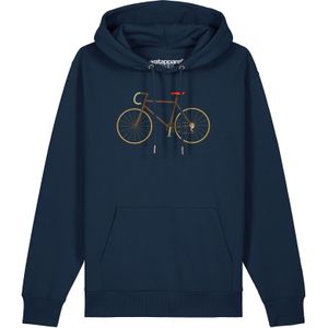 Watapparel Sweatshirt 'Fahrrad'  navy