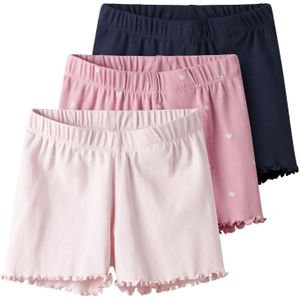 TWO SOON Broek  blauw / pastelroze / lichtroze / wit