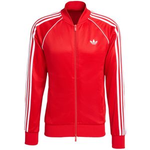 ADIDAS ORIGINALS Sweatvest 'SST'  rood / wit