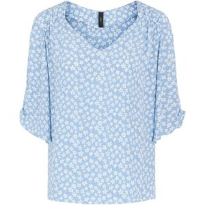 YAS Blouse 'Lura'  lichtblauw