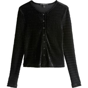 Next Gebreid vest  zwart