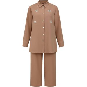 MODAMIHRAM Broekpak  lichtbruin