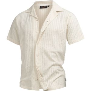 INDICODE JEANS - Overhemd - Beige - Regular Fit - Katoen