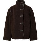 PIECES Tussenjas 'PCAugusta'  donkerbruin