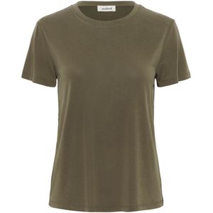 SOAKED IN LUXURY - SLColumbine - T-shirt - Olijfgroen