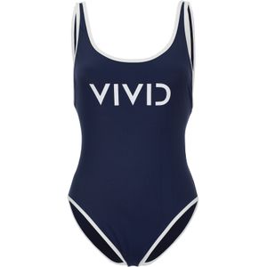 VIVID Badpak  marine / wit