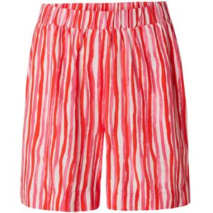 PIECES Broek 'PCKAIANA'  rosa / rood / wit