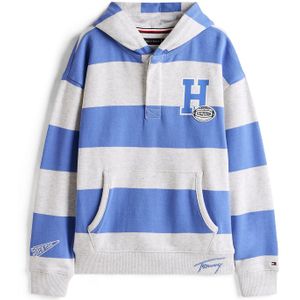 TOMMY HILFIGER Sweatshirt  blauw / lichtgrijs