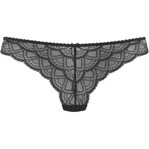 Vivance - Mirabella - String - Zwart - Kant - Aansluitend