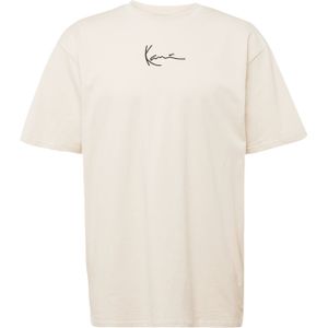 Karl Kani Shirt ' Small Signature Essential T'  lichtbeige / zwart
